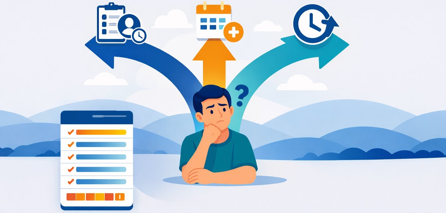 Einzelne Buchungssysteme scheitern nicht am Kalender