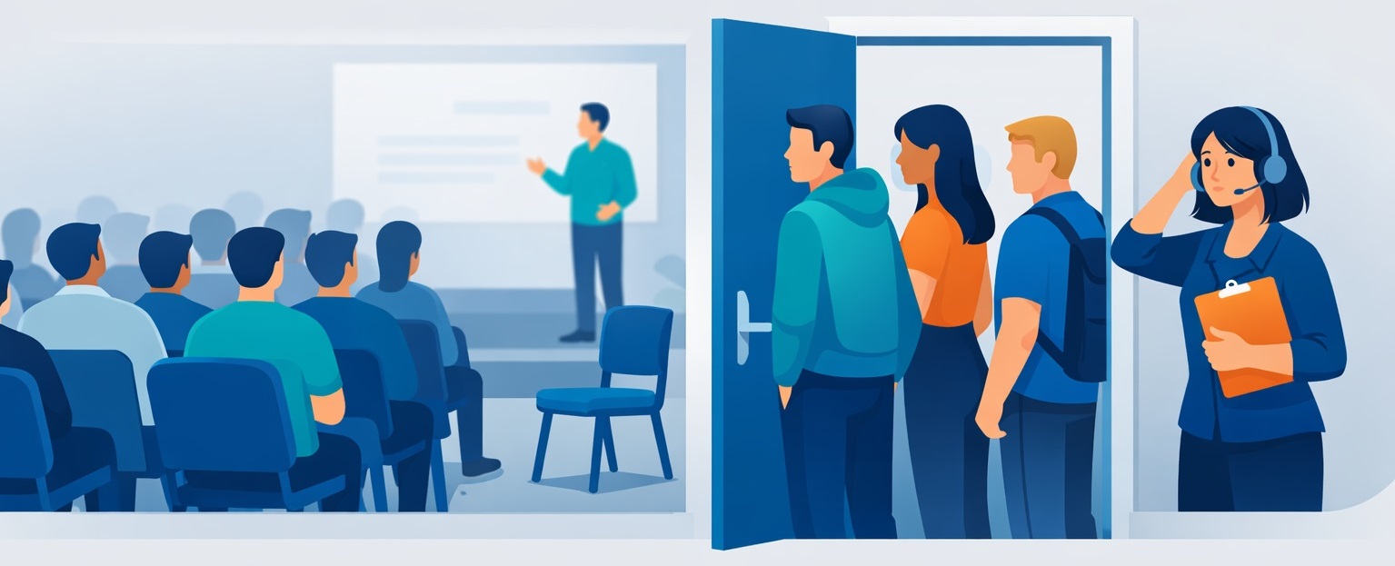 Appointment Scheduling Software vs. Capacity Management: What Actually Happens When an Event Is Full?