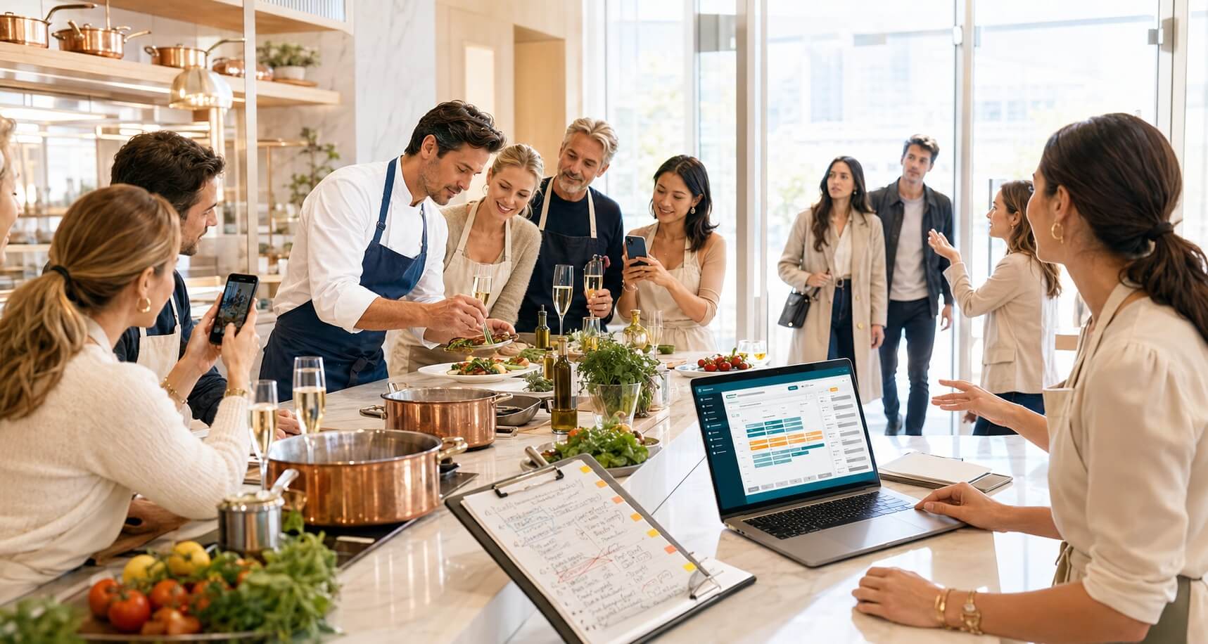 Your Premium Cooking Workshop Cannot Feel Exclusive If Scheduling Chaos Keeps Embarrassing Participants