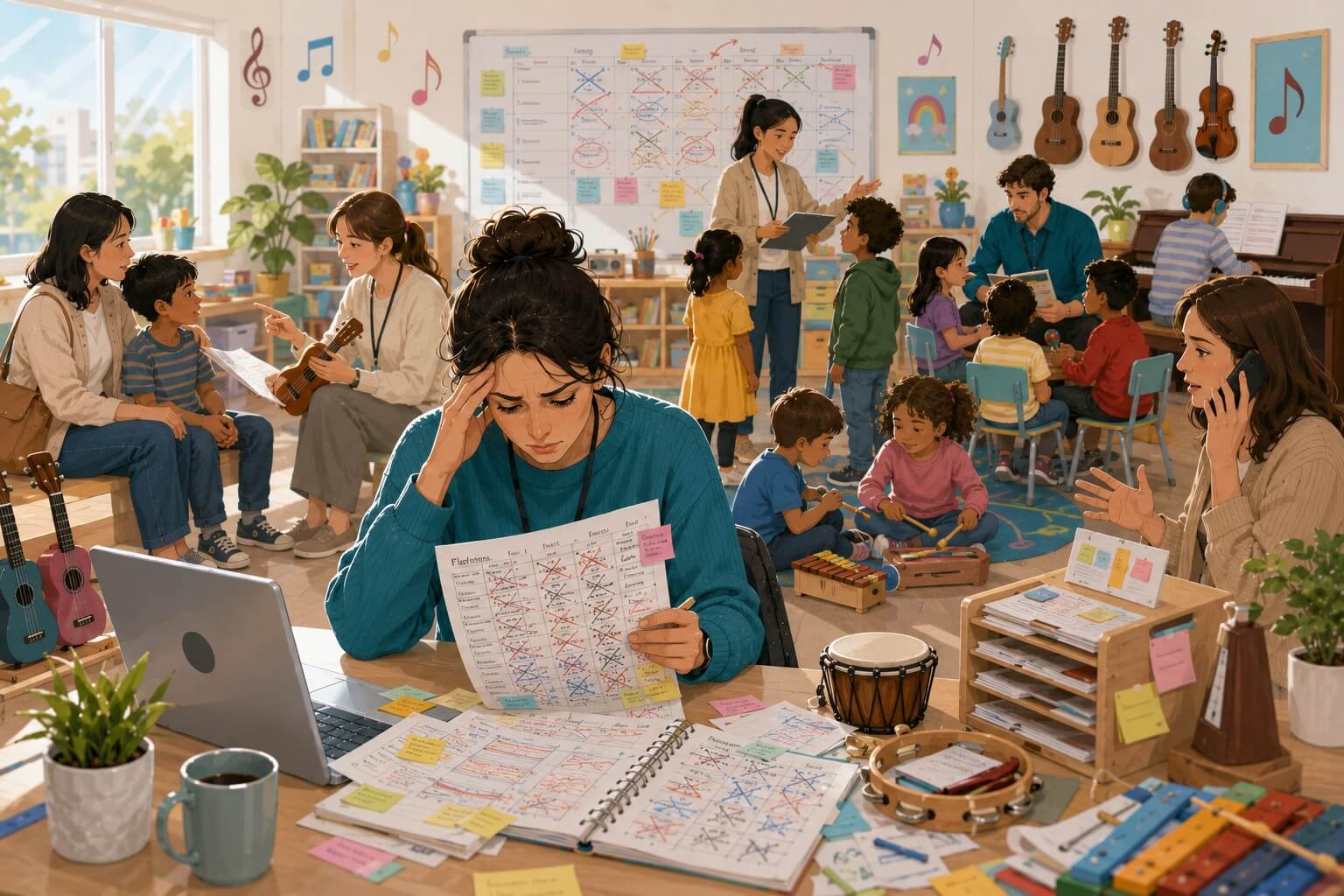 Your Music Program Cannot Feel Joyful If Scheduling Chaos Keeps Stressing Families And Teachers