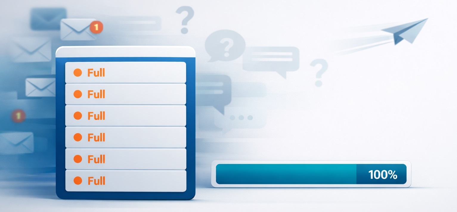 Chaos nach ausgebuchten Terminen