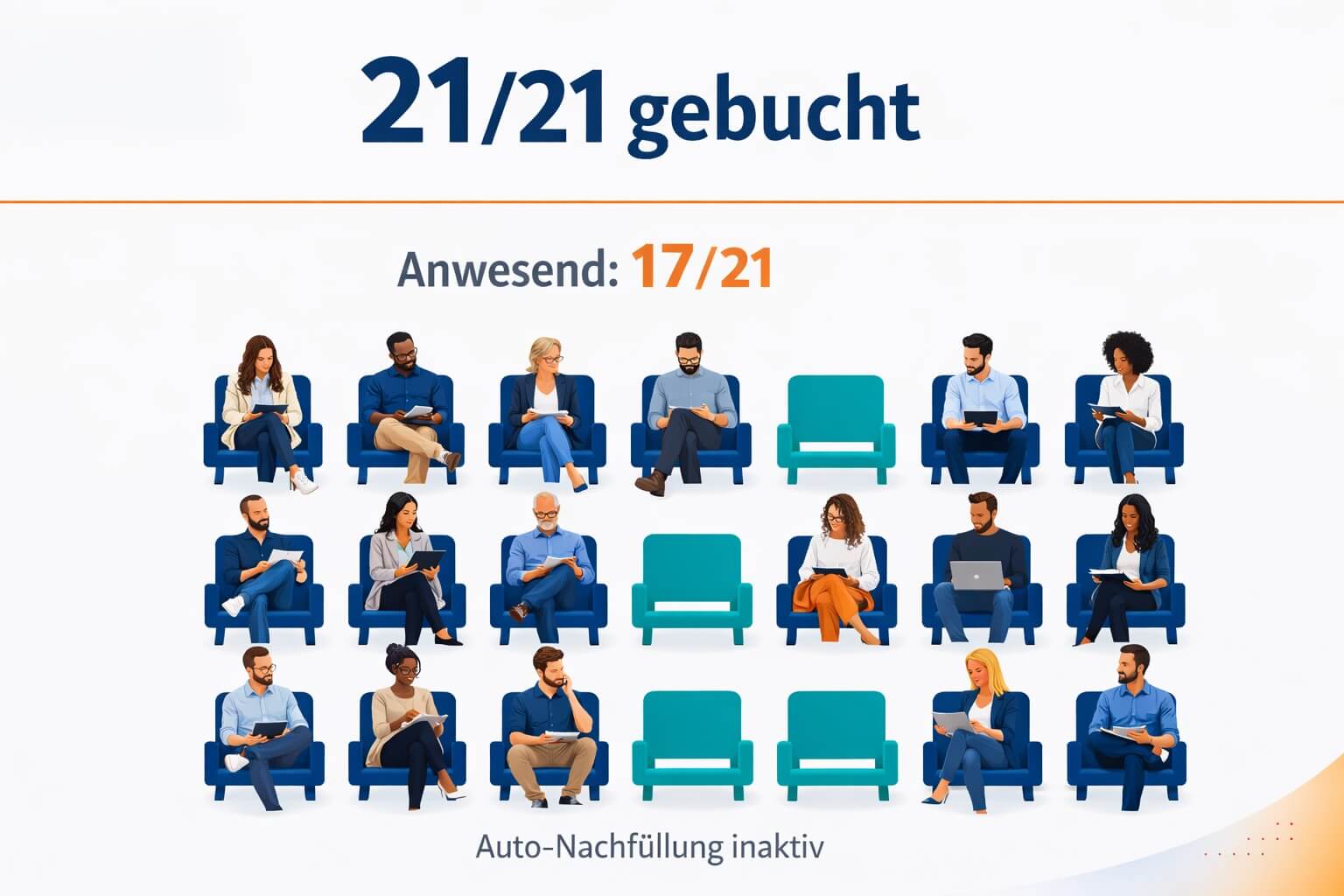 Vorschau der Wartelistenverwaltung