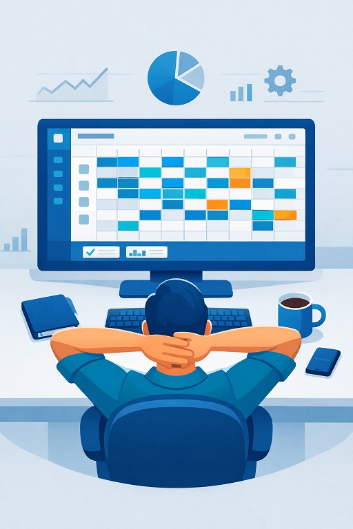 Works with your existing calendar